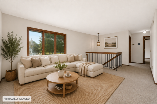Imagine slow Sunday mornings, cozy nights on the couch, and a house full of friends and family. With wonderful natural light and plenty of room to gather, this inviting living room is ready for all of it.