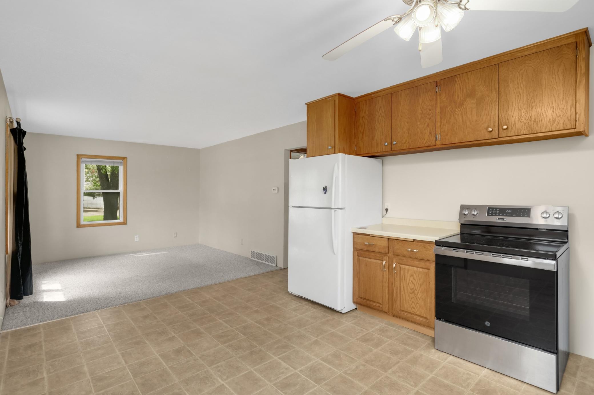 New flooring, counters