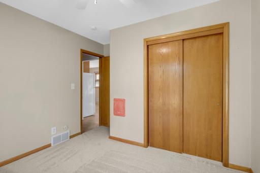 Nice closet space