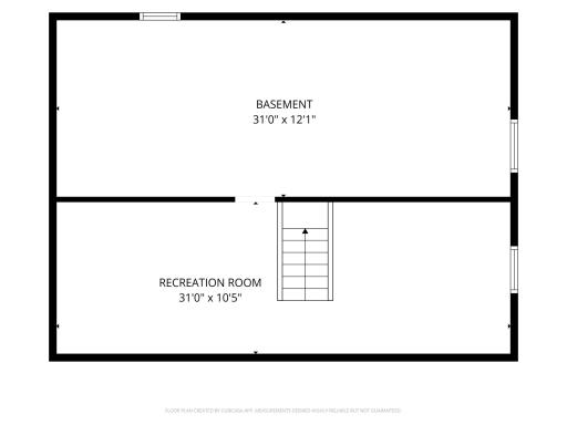 Lower level floorplan