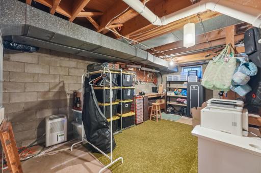 Workshop and storage