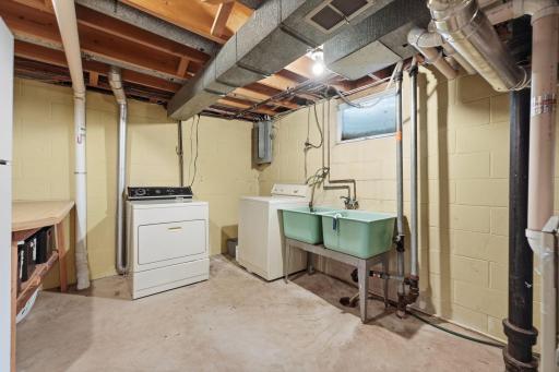 Laundry and utility room