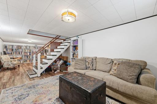 Lower level family room