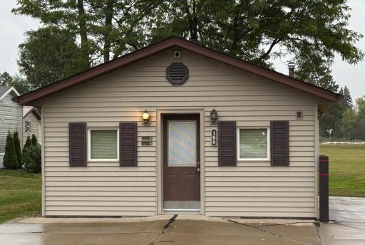 Community property manager office building.