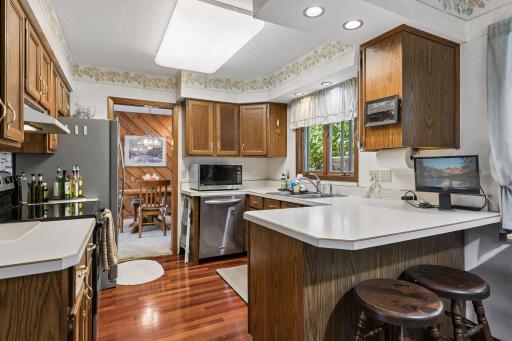 Enjoy the solace of nature while you cook