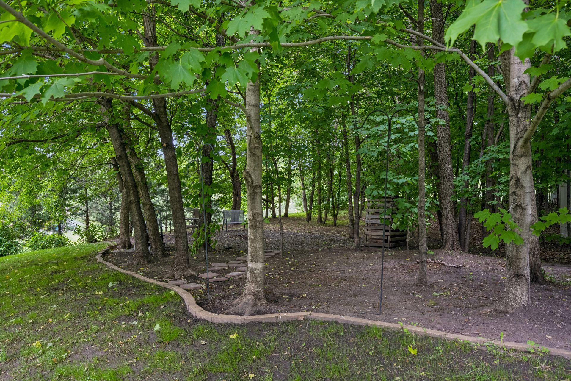 Private back yard