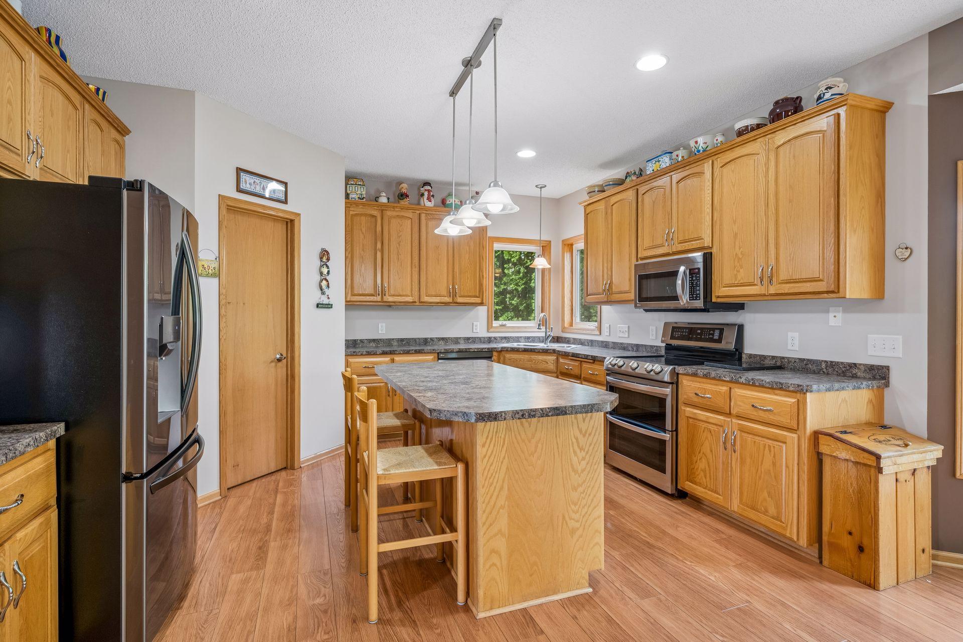 Kitchen and Corner Pantry