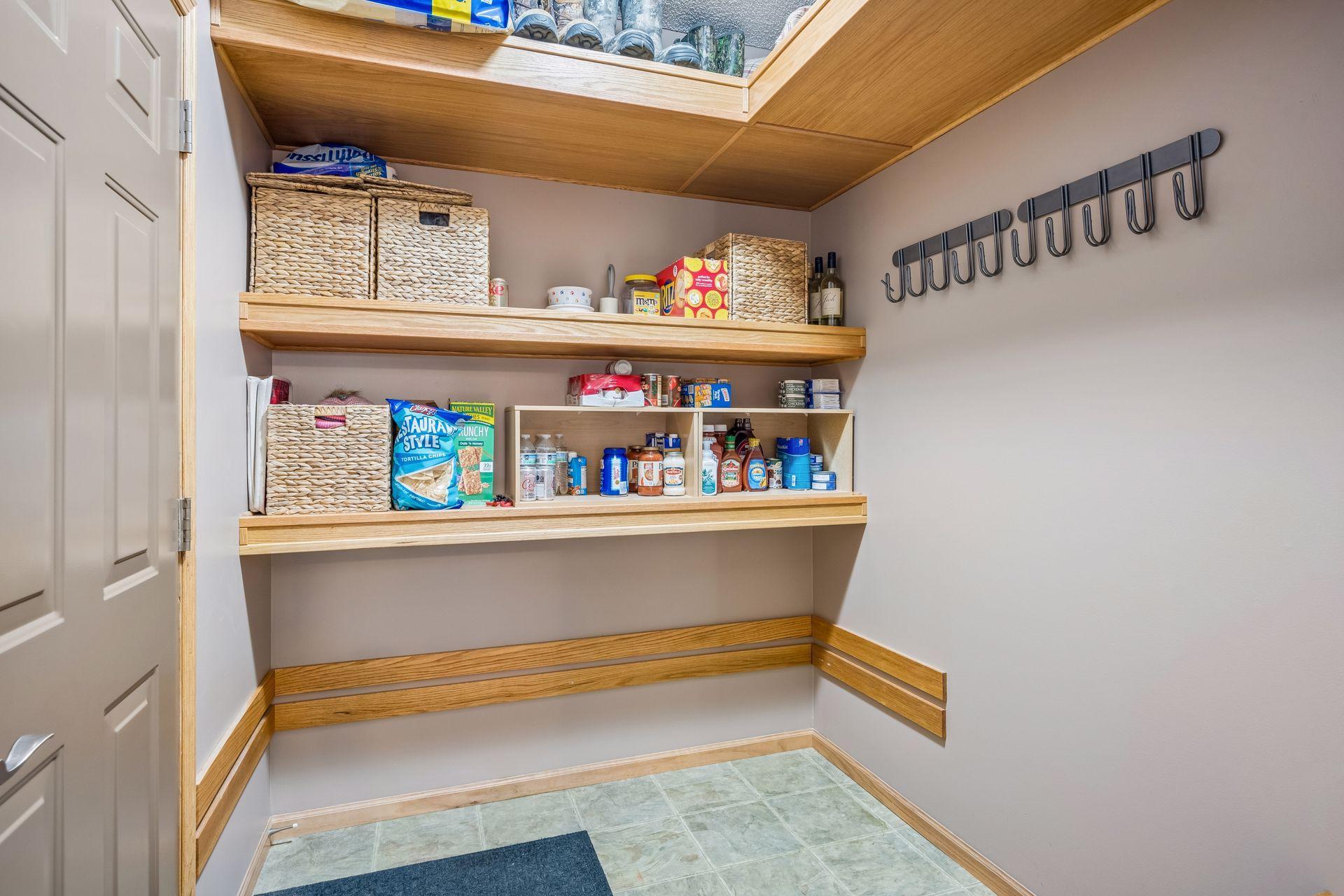 Pantry and Mudroom or convert to main floor laundry