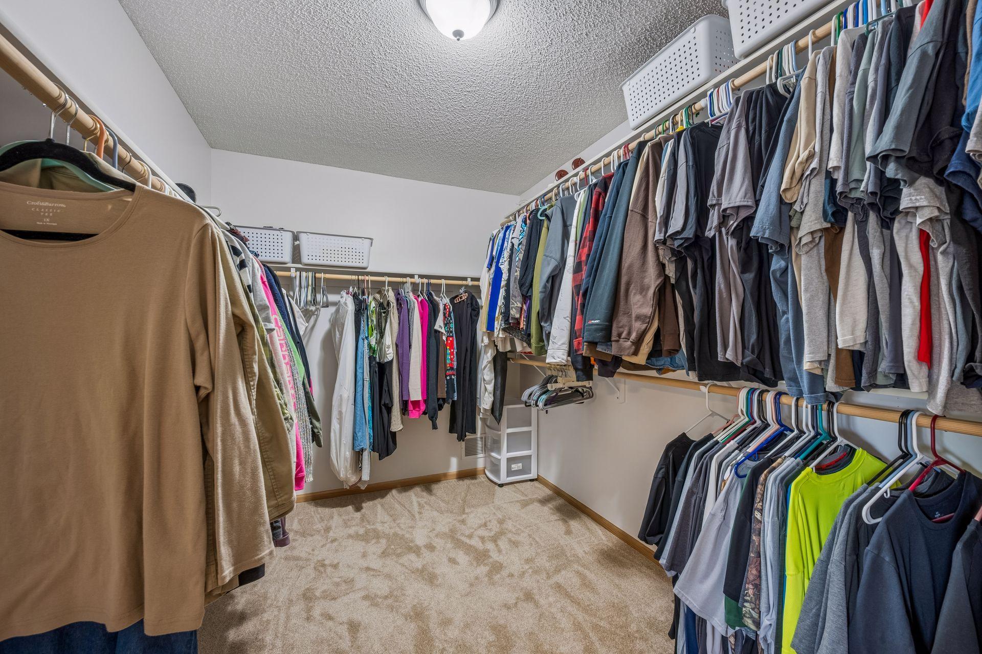 Large Primary Closet