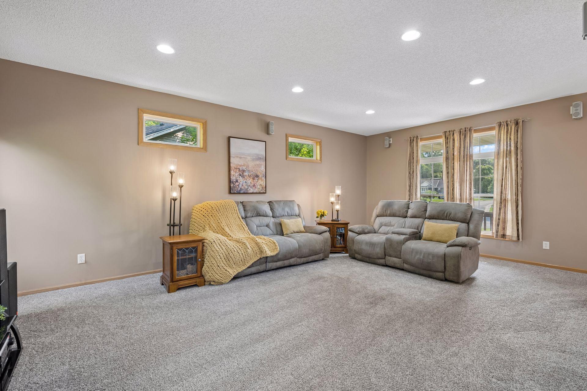 Spacious Living Room