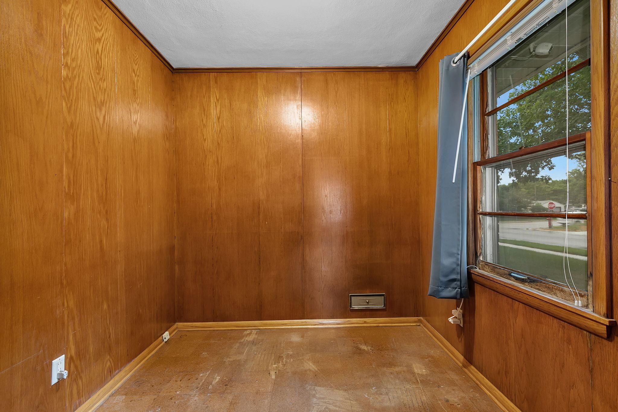 Would make a great home office or mud room off the front door