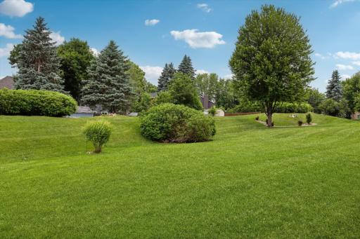 Walkout to this yard!