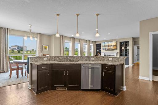 Extended Kitchen Island