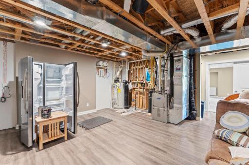 Utility room, large enough to be a Wellness Center