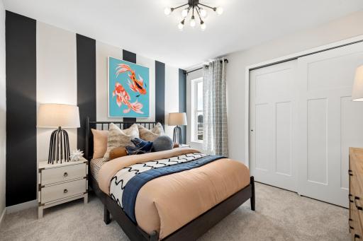 Bedroom #4, as shown in the Hadley model.