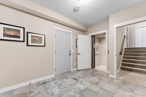 Access to all primary living spaces is seamless and step-free!