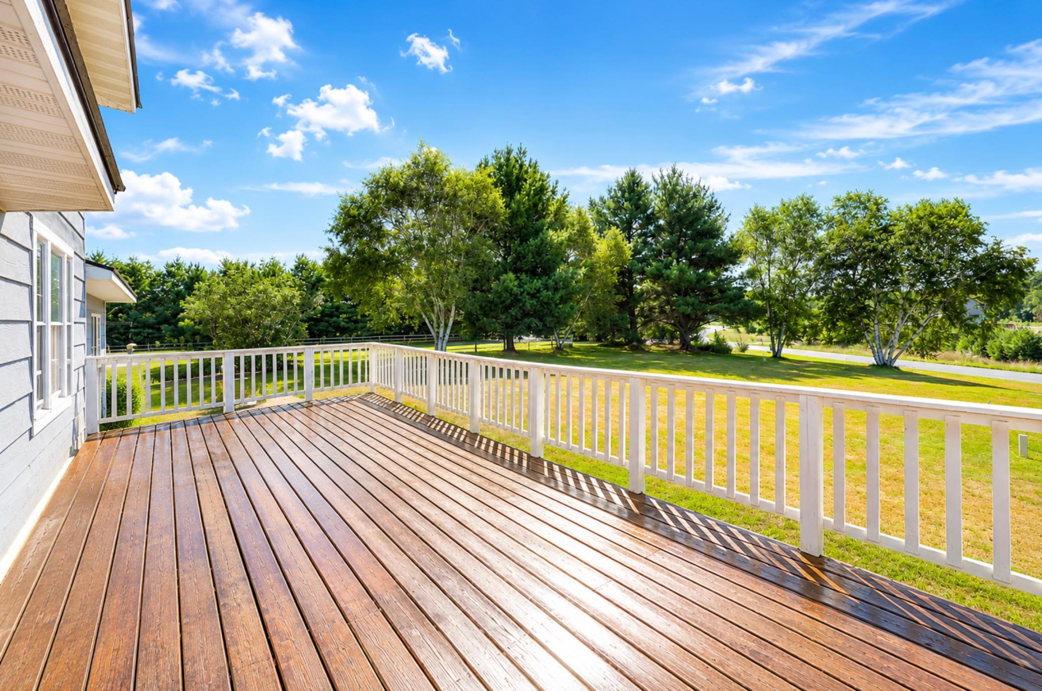 Large deck