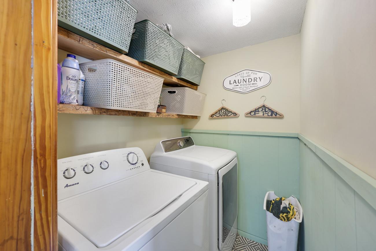 Main level laundry