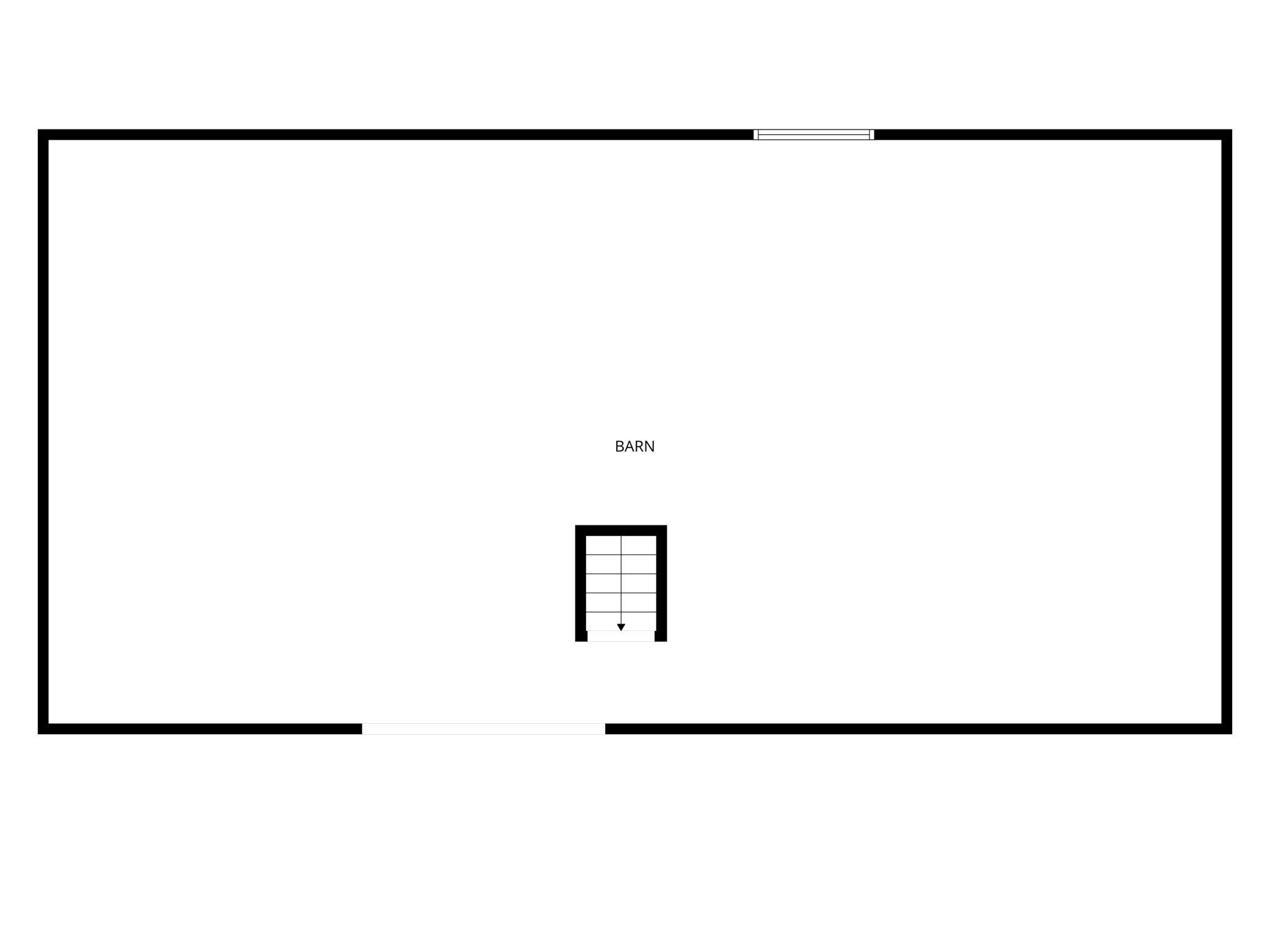 Barn Lower Level Floorplan