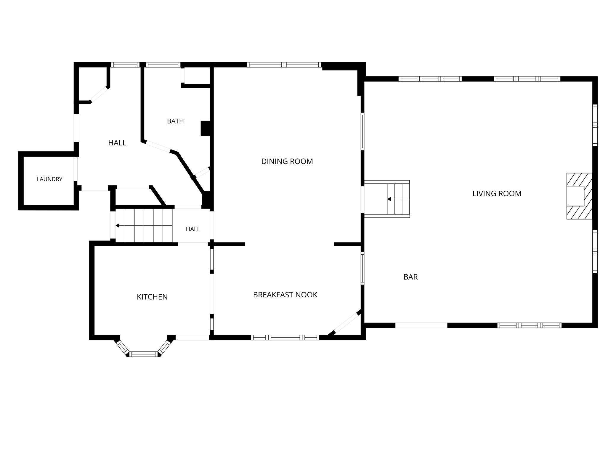 Main Level Floorplan