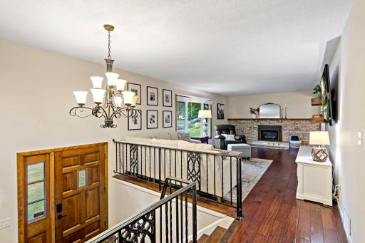 Welcoming main level.