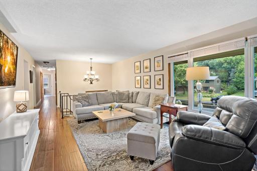 Space for larger furniture.