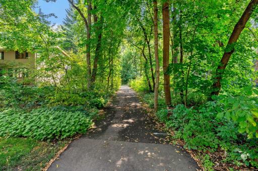 Neighborhood trails.