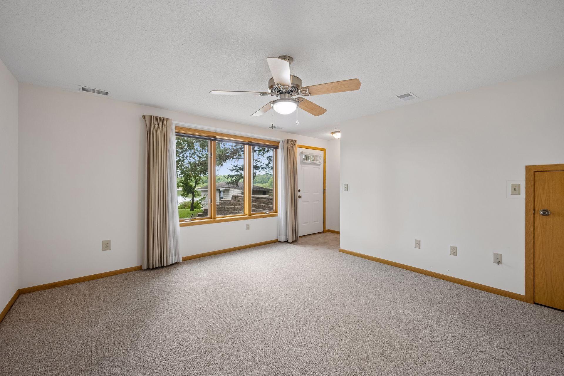 Basement walks out to the back patio and yard