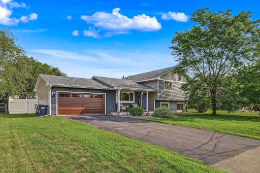 Gorgeous new roof, siding, gutters, gutter guard and garage door!