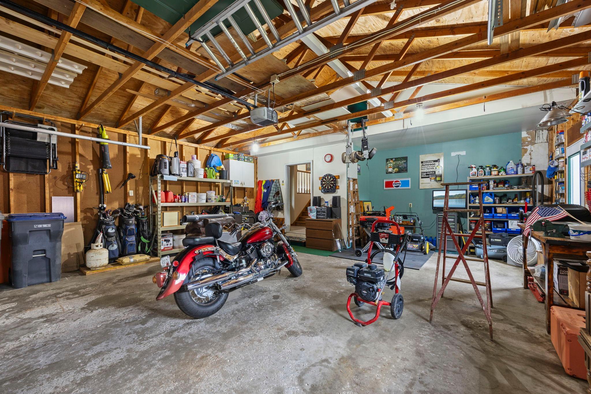 Large garage