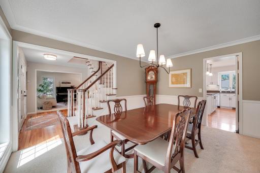 Dining room off of kitchen