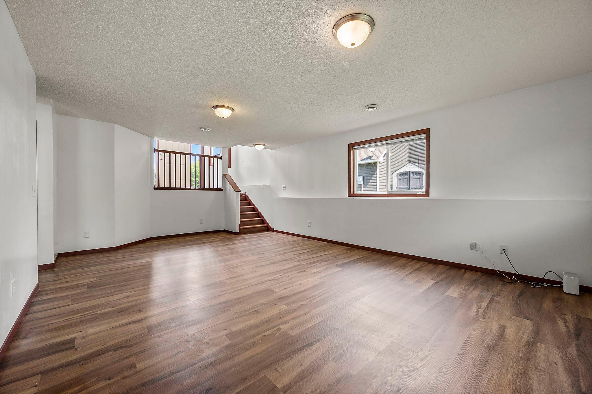 Lower level family room