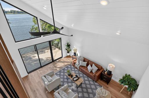 From Loft to Living Room View