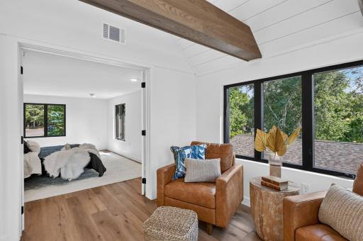 Loft Lounge to Primary Suite