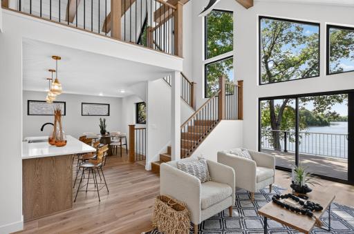 Living Room to Lake View