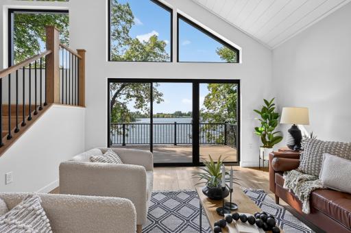 Living Room to Lake View