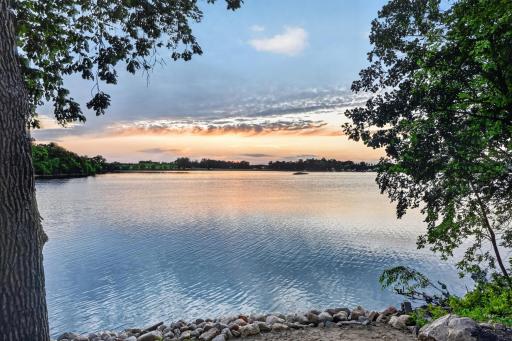 Sunset from Landscaping