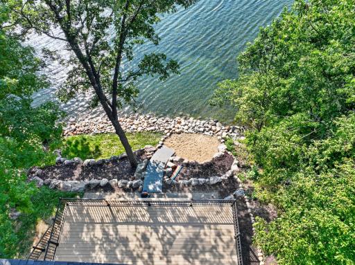 Aerial Deck to Landscaping