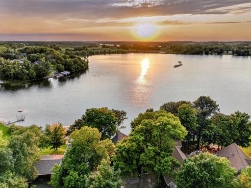 Aerial Sunset