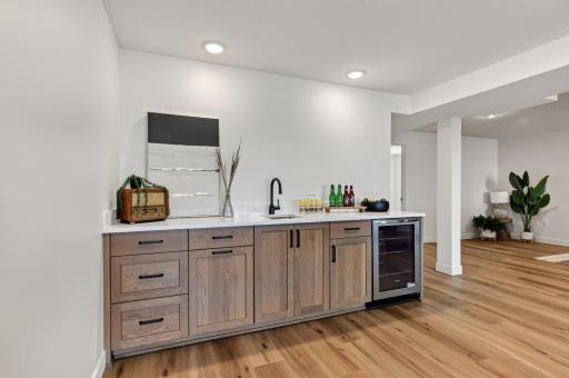 Walkout Level Party Room Wet Bar