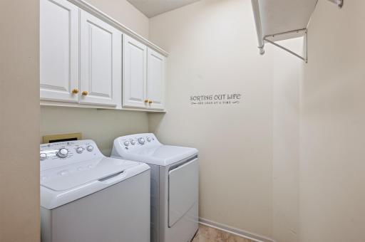 Main level laundry