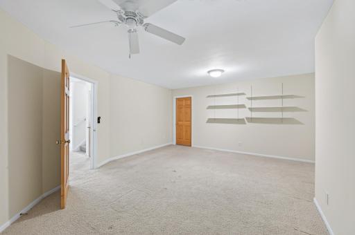 Lower level flex room
