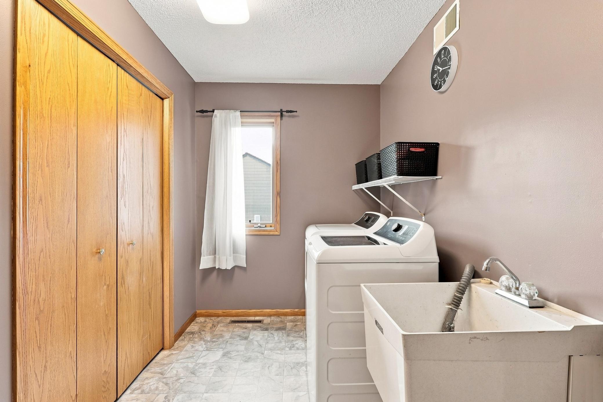 Main floor laundry
