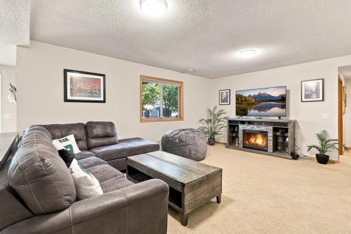 Lower level family room