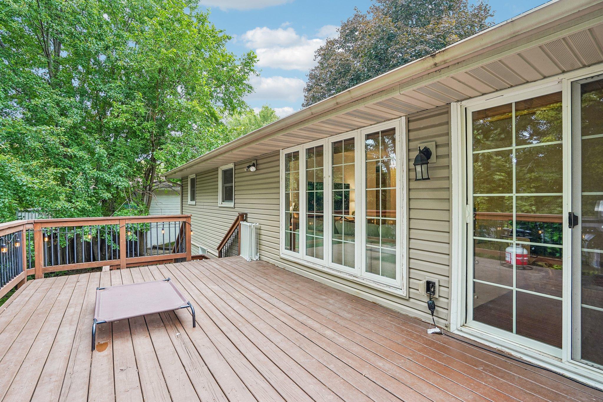 You can't beat this outdoor space
