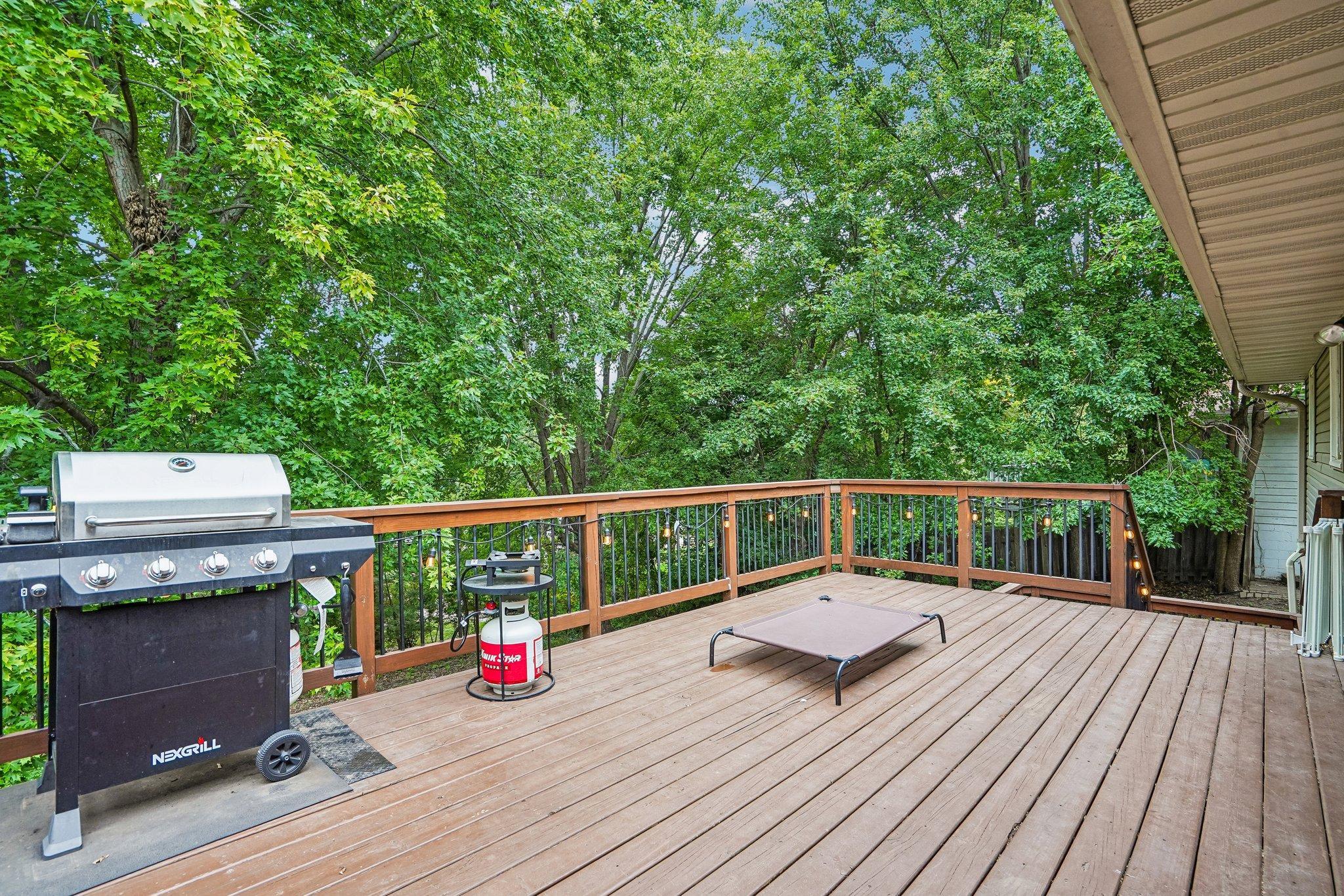 Large Private Deck