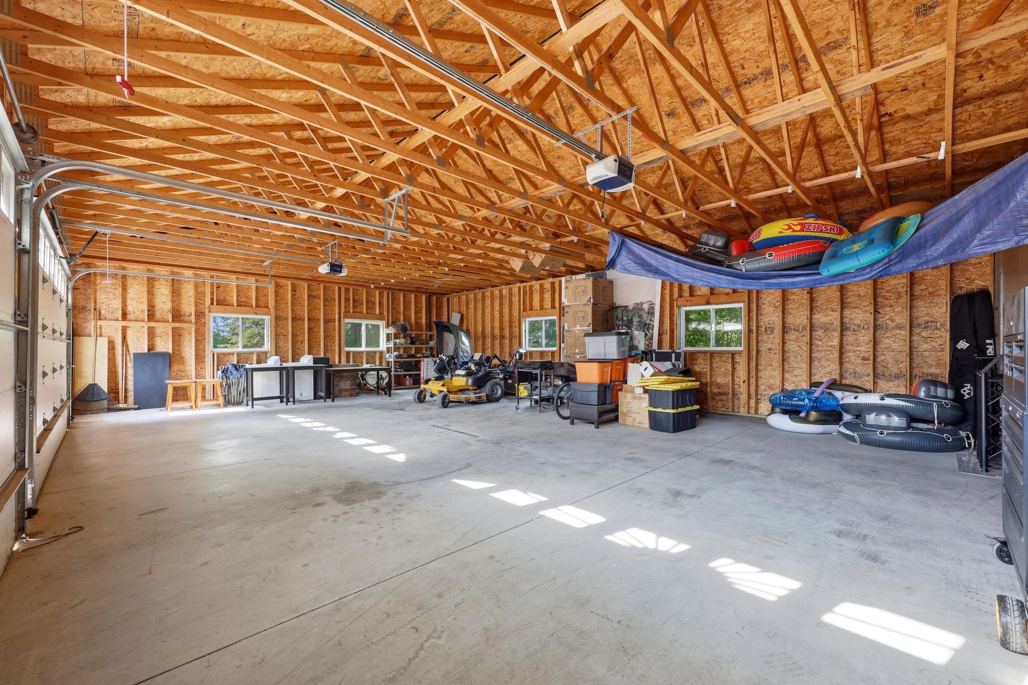 Detached Garage Interior
