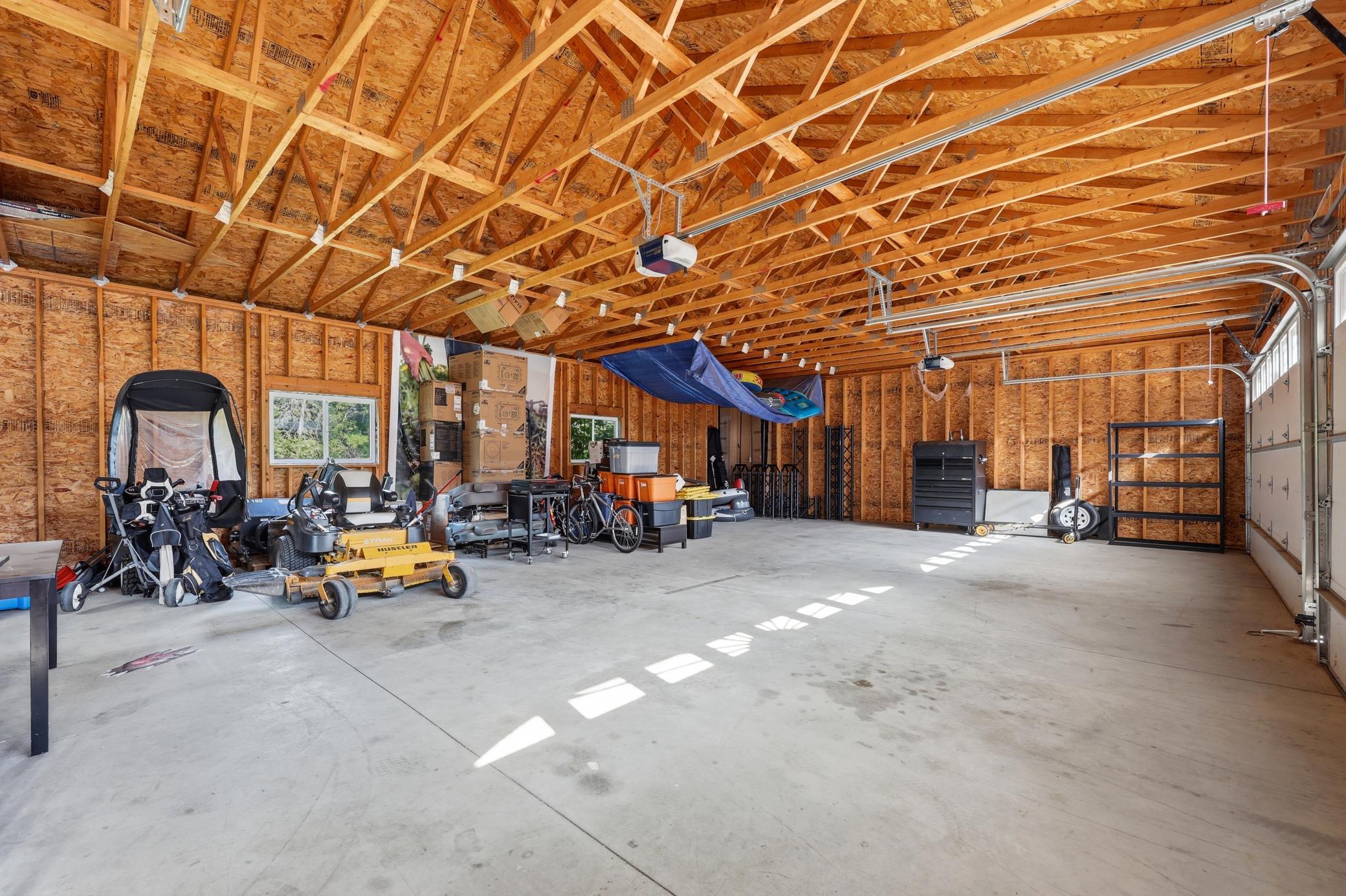 Detached Garage Interior