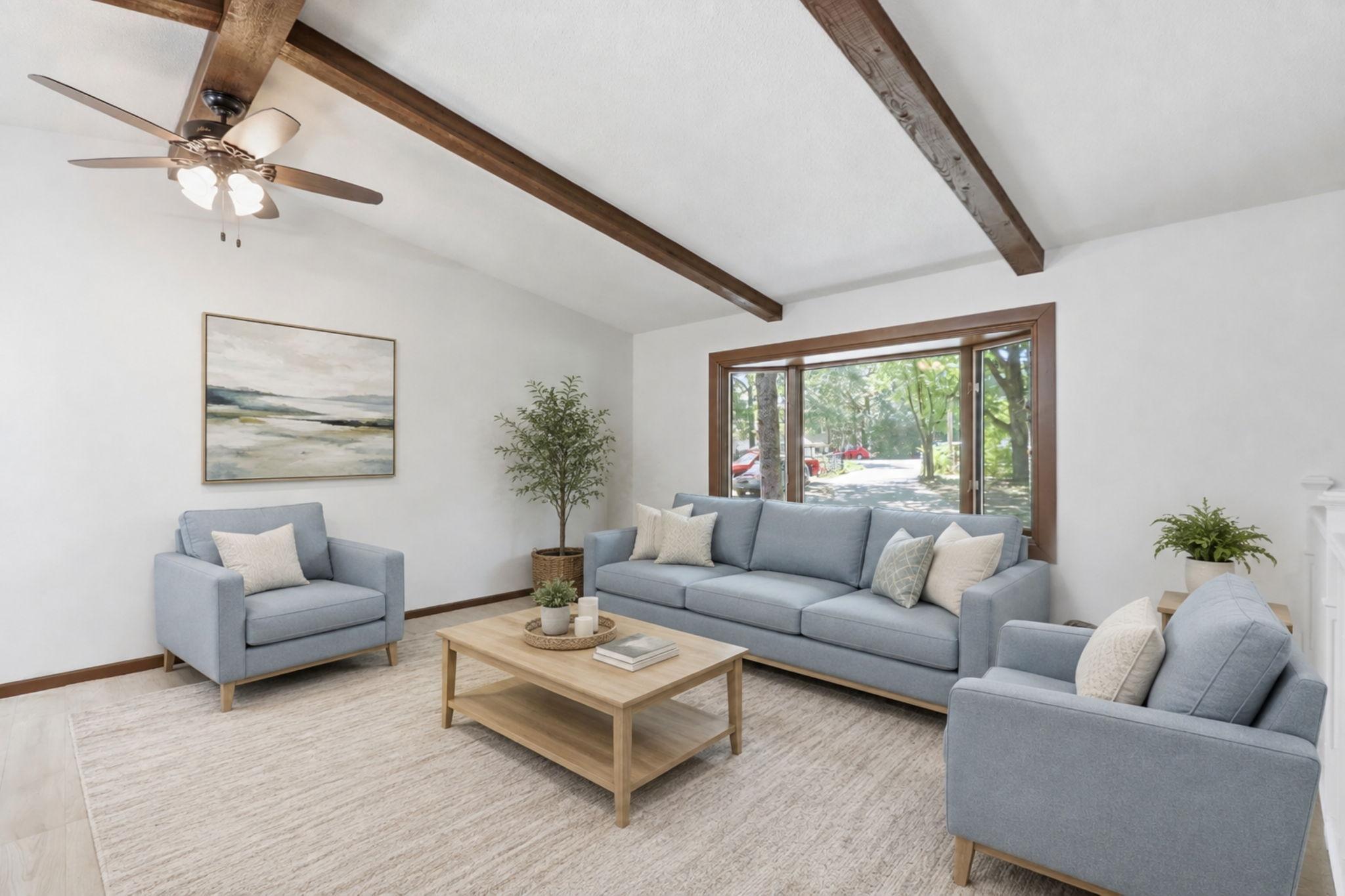 Virtual staging to help you with design ideas