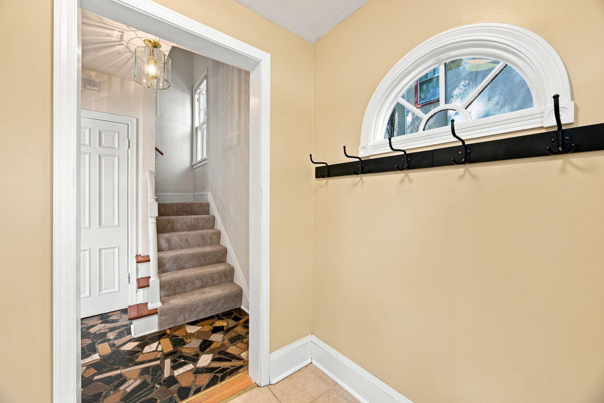 Front entry main house